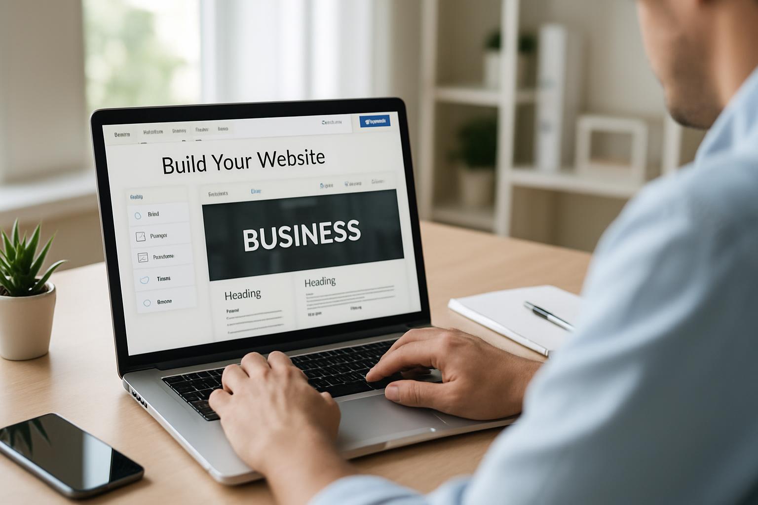 website builder, create website online, business website platform, CMS for business