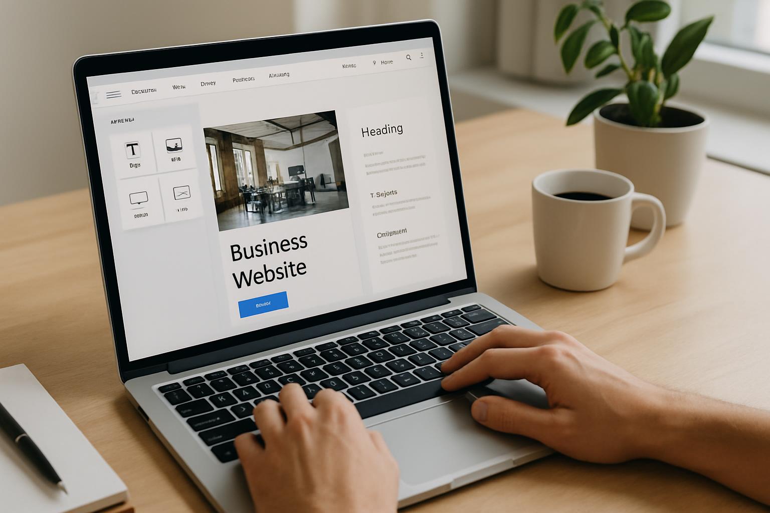 website builder, create website online, business website platform, CMS for business